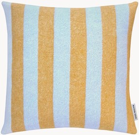 Decoratieve kussenhoes Candy Wrap van Nieuw-Zeelandse wol