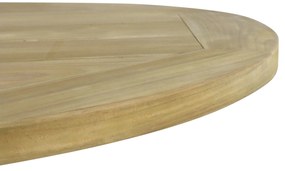 Tuinset 6 personen 240 cm Kunststof Taupe Lifestyle Garden Furniture Salina/Brookline