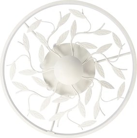 Art Deco plafonnière wit 3-staps dimbaar - Bota