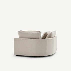 Modulair hoekelement in tweed, TIBERIO