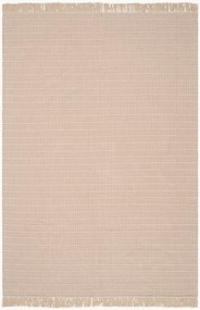 Handgetuft laagpolig vloerkleed Irma met strepen