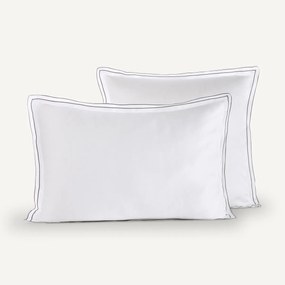 Kussensloop van bio katoensatijn katoen en lyocell, TUCCI