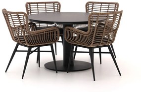 Intenso Asti/La Fonte Ø120cm dining tuinset 5-delig