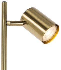 Moderne vloerlamp brons 3-lichts - Jeana Modern GU10 Binnenverlichting Lamp