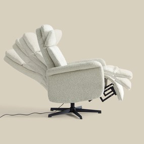 Beige Relaxfauteuil Elektrisch