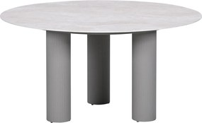 Garden Impressions Finn tuintafel Ø150 cm - taupe - verona sand