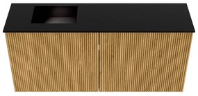 Mondiaz Joya 90cm toiletmeubel oak met wastafel faye links 1 kraangat urban