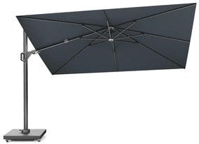 Platinum Challenger Zweefparasol .x.m T Premium (incl. Voet En Hoes) Aluminium Zwart