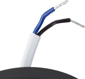 Set van 5 moderne inbouwspots zwart incl. LED 3-staps dimbaar - Mio