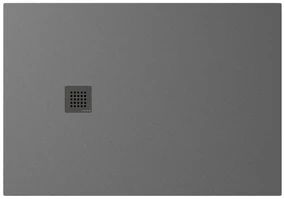 Polysan Treneca douchebak 130x90cm grijs mat