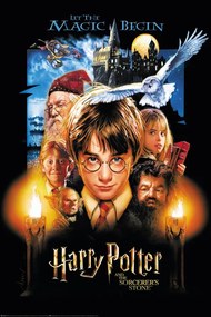 Poster Harry Potter en de Steen der Wijzen, (61 x 91.5 cm)