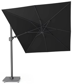 Challenger T2 zweefparasol 350x260 cm zwart