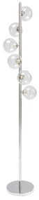 Kare Design Scala Balls Vloerlamp Met Glazen Bollen Chroom