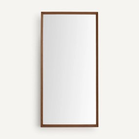 Spiegel XXL massief notenhout H200 cm, Andromède