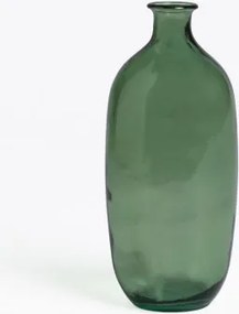 Lumas Glazen Vaas Groen – Kool - Sklum