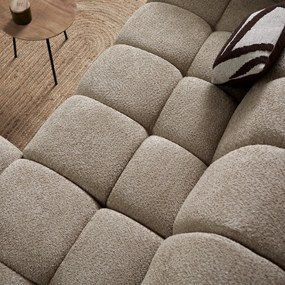 Design Bank Beige Hoek Rechts