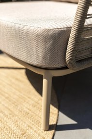 Taste by 4 Seasons Puglia loungestoel latte Loungestoel   taupe weerbestendig