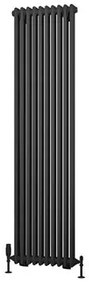 Eastbrook Rivassa 2 koloms verwarming 180x47,3cm Antraciet 1556 watt