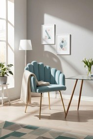 Bhoja stoel van fluweel