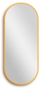 Saniclass Retro Line 2.0 Spiegel - ovaal 90x38cm - frame - mat goud OUTLETSTORE SW8-G