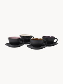 Koffiekopjes Etsy met schoteltjes Dia, 4-delig