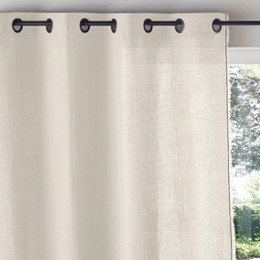 Gordijn met oogjes katoen/linnen, Menorca