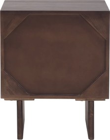 Nachtkastje Met Organisch Patroon - 45x40x52cm.