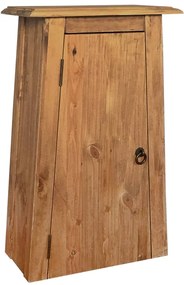 vidaXL Badkamerwandkast 42x23x70 cm gerecycled massief grenenhout