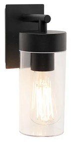 Smart Moderne buitenwandlamp zwart incl. wifi ST64 - Rullo Modern E27 IP44 Buitenverlichting cilinder / rond
