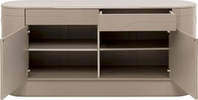 Beige Retro Dressoir - 160x42x75cm.