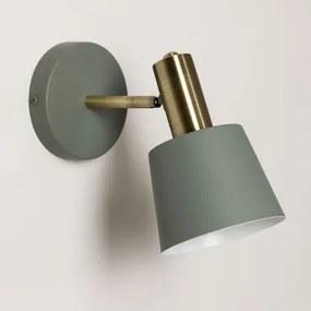 Draaibare Wandlamp Van Ijzer Agueda Celadon - Sklum