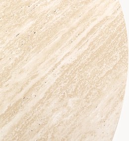 Kare Design Cono Ronde Eettafel Travertinlook - 120 X 120cm.