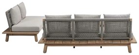 Garden Impressions San Namut loungeset 4-delig - grey sand