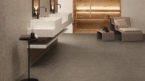 Valence Atlantic vloertegel stonelook 60x60cm taupe mat gerectificeerd