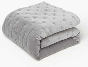 Gewatteerde bedsprei Cheryl van fluweel