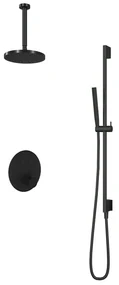 Hotbath Cobber IBS22CR inbouwdouche met 30cm plafondbuis en glijstang chroom