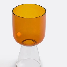 Set van 4 borosilicaat glazen met steel, Tolla