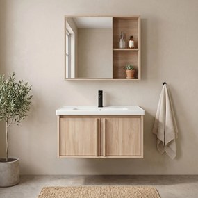 Badkamermeubelset met wastafel Gama T25023 BXM 70CM