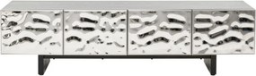 Chroom TV-meubel - 180x40x45cm.