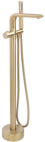Vloeren  badmengkraan Rea Clark Gold Brush