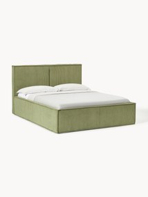 Corduroy gestoffeerd bed Dream