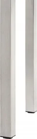 4 Seasons Outdoor | Rivoli table frame stainless steel XL Tuintafel antraciet weerbestendig