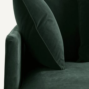 Longchair van fluweel, Lazare