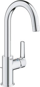 Grohe QuickFix Start L-Size wastafelkraan met trekwaste chroom