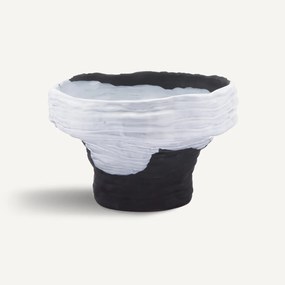 Schaal in keramiek met email Craft