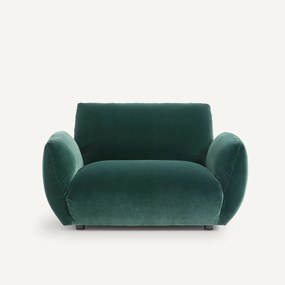 Fauteuil in fluweel, Spogano