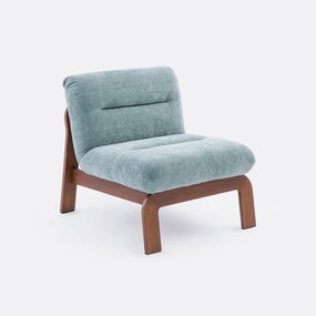 Lage gestoffeerde fauteuil, Talet