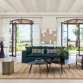 Handgeknoopt wollen vloerkleed, KARAH