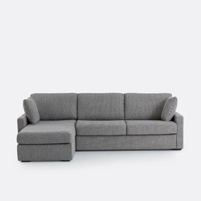 Gestructureerde gemêleerde hoekslaapbank, schuim, Timor