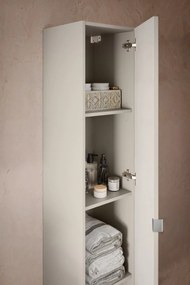 Comad Bella Cashmere kolomkast met 1 deur 30x25x140cm taupe